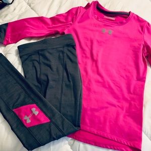 Under Armour Fleece Cold Gear set